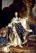 Hyacinthe Rigaud Portrait of Louis XV oil on canvas